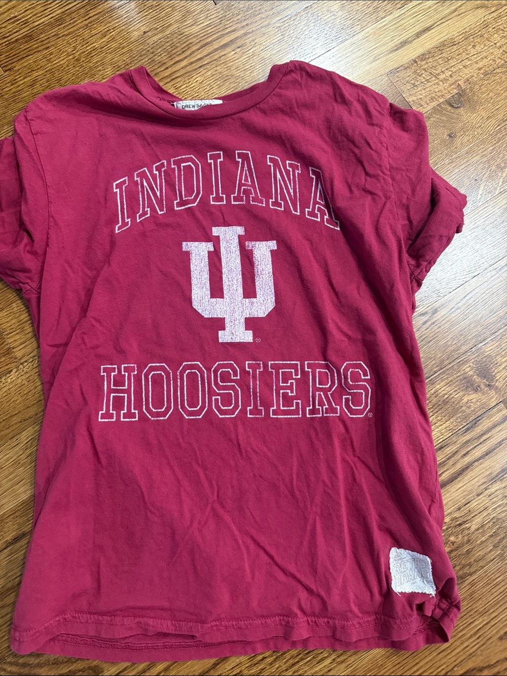Indiana Hoosiers Kids Short-Sleeve Tee - Cardinal Red